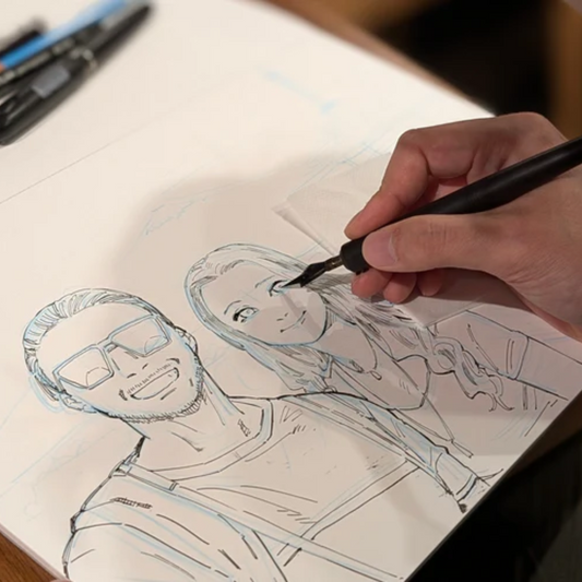 Behind Every Brushstroke: Meet the Japanese Artists Bringing Takumi Studios’ Anime Portraits to Life