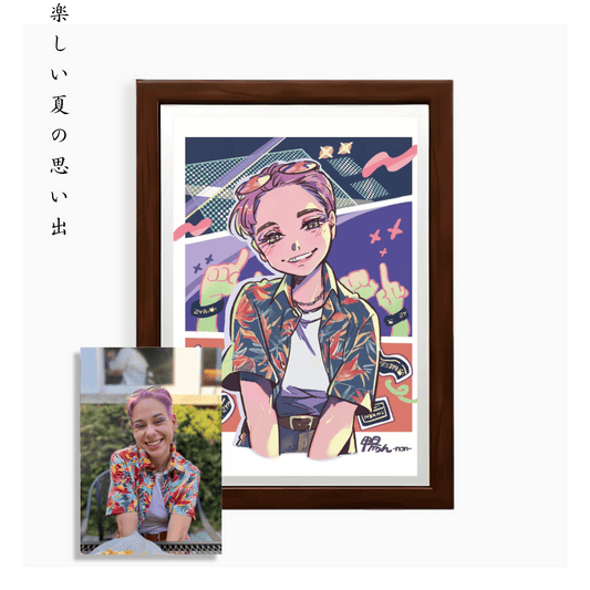 Transform Your Story into Art: Custom Anime Portraits with Personalized Backgrounds and Vibes