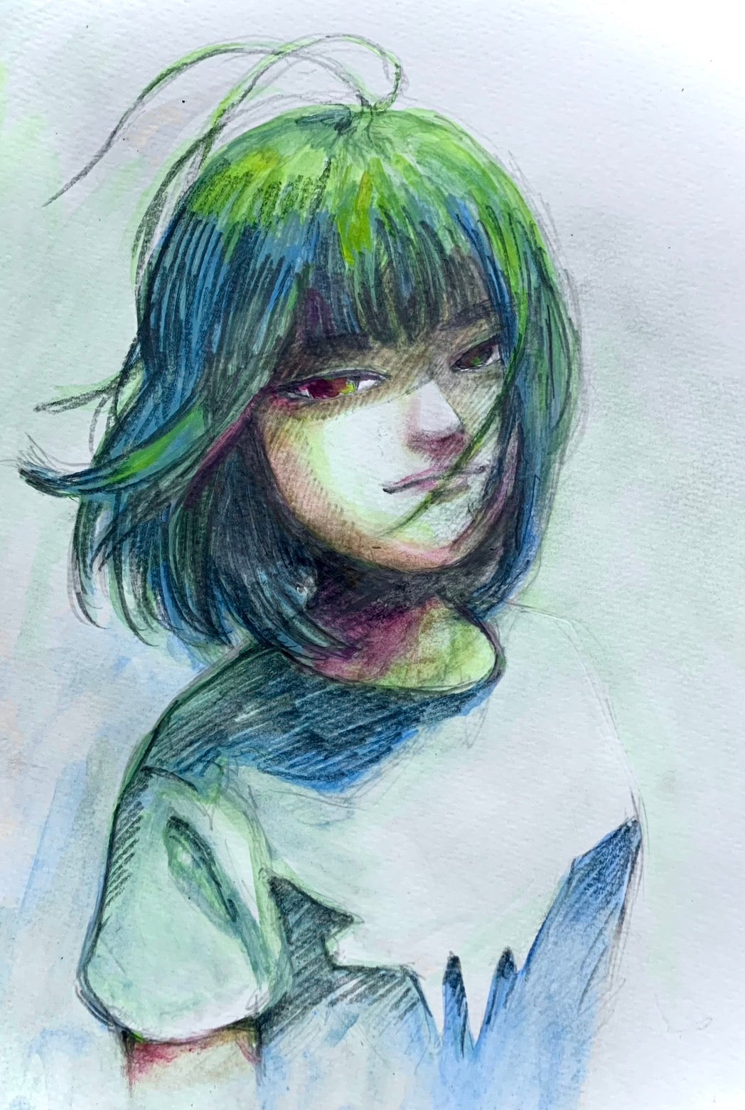 Rich Brushstroke Manga Style