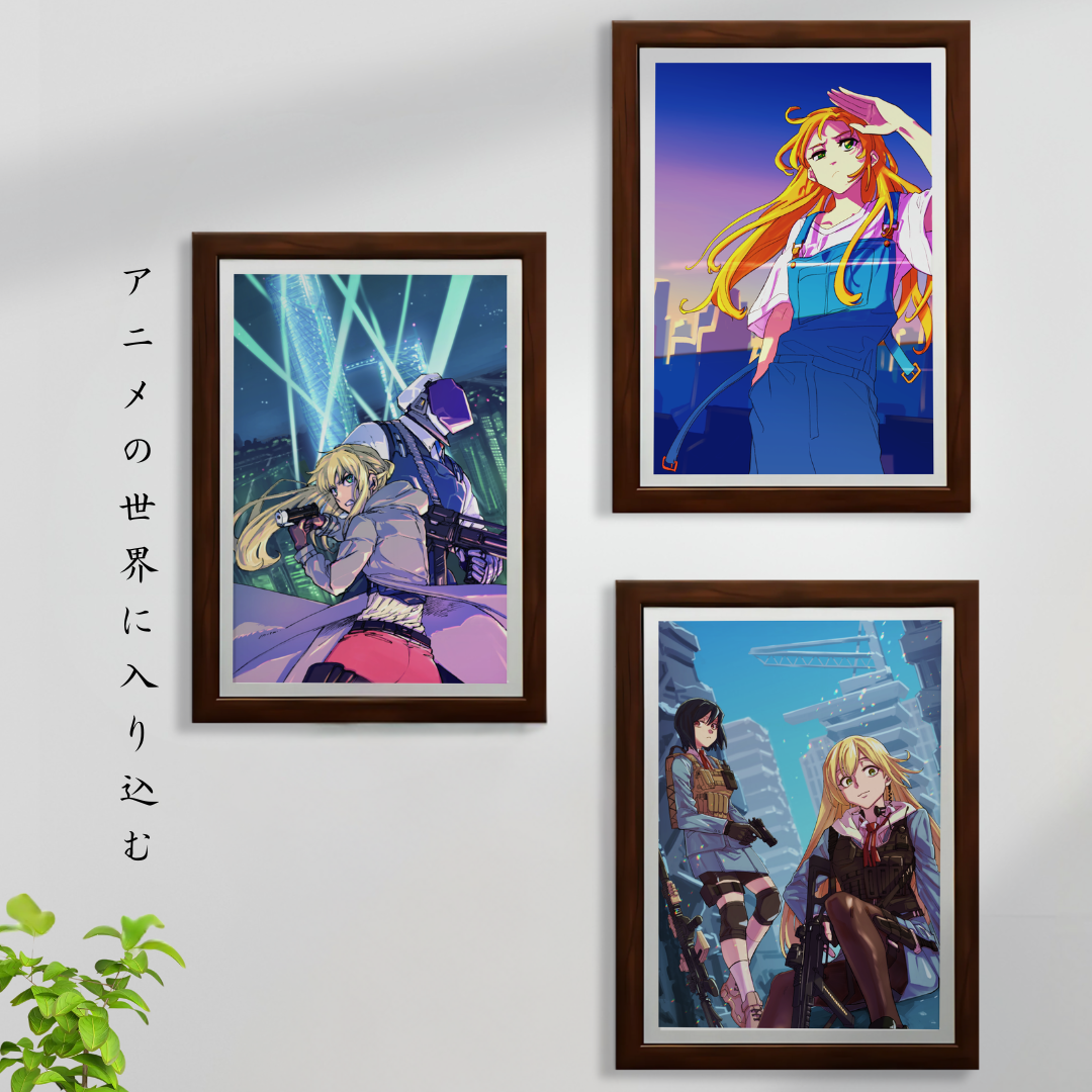 Dynamic Action Anime High-Energy Style