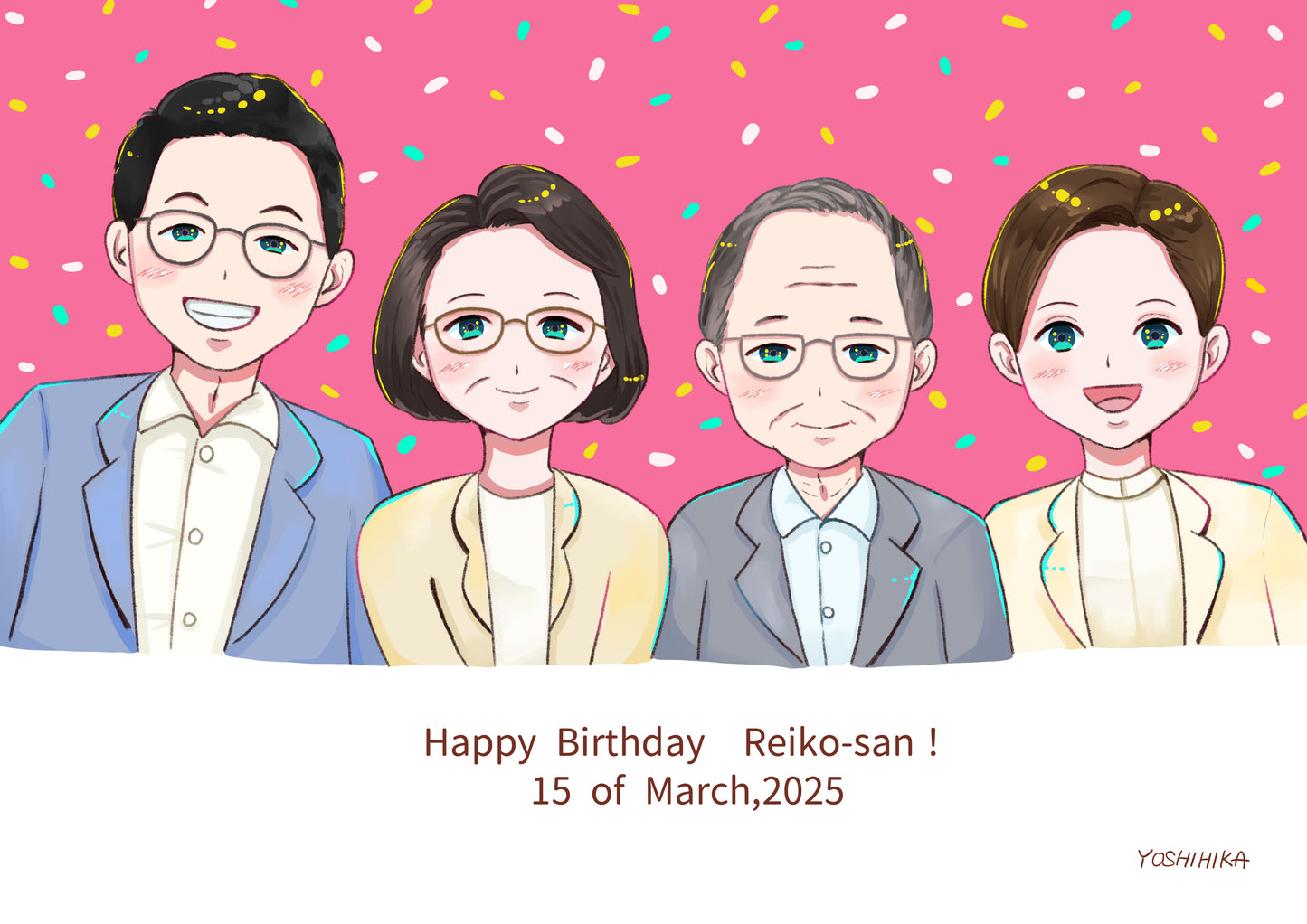 Charming Family Portrait Style