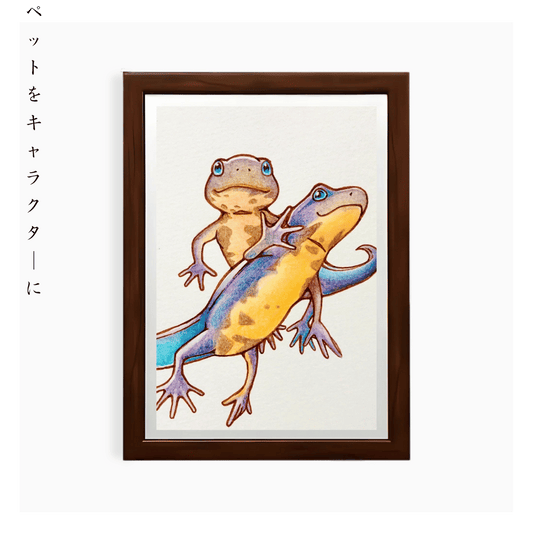 Whimsical Pet-to-Anime Style