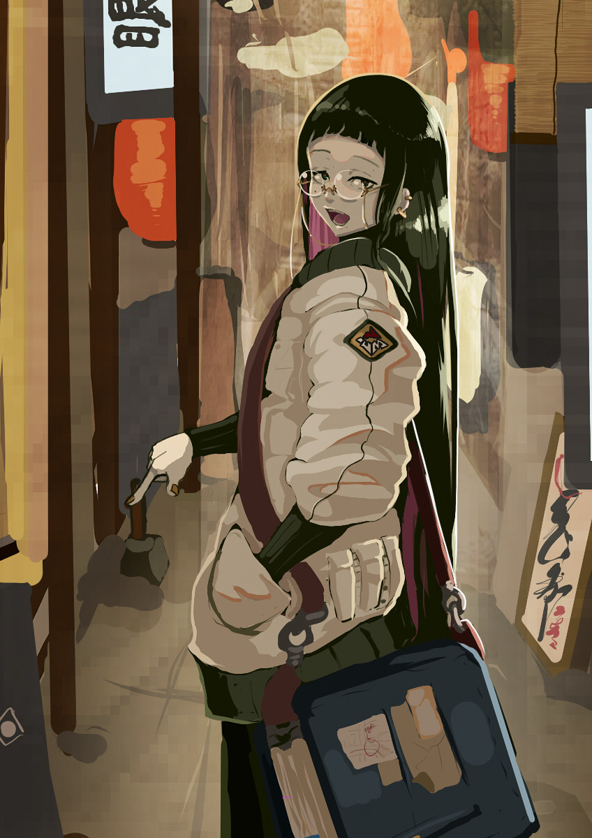 Futuristic Cyberpunk Character Art Style