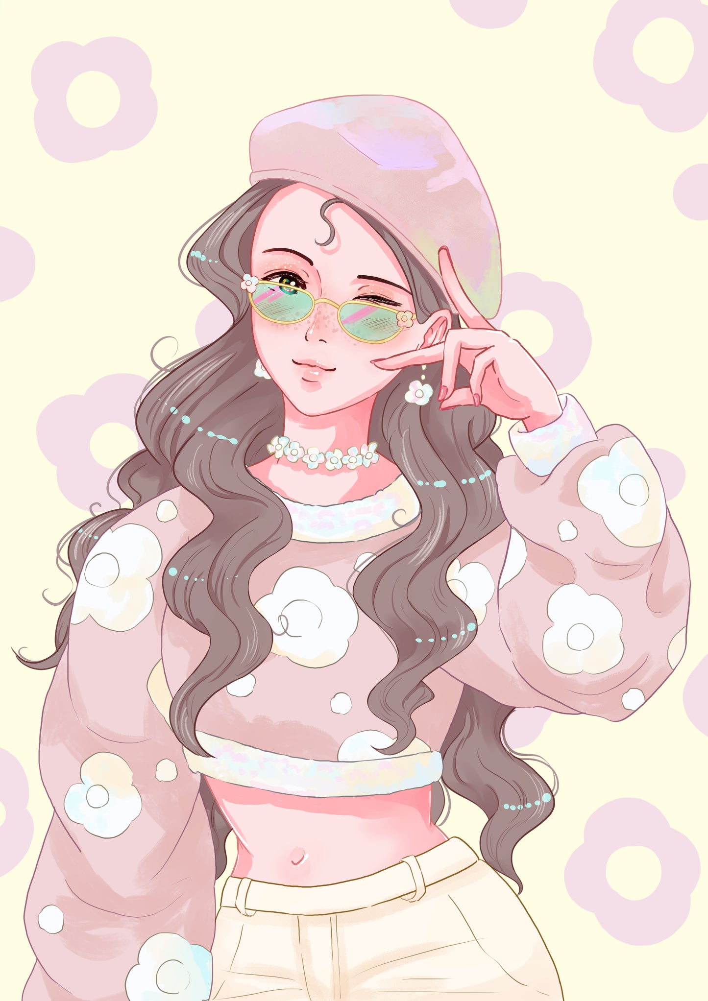 Elegant Fantasy Portrait Art Style