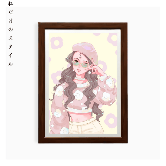 Elegant Fantasy Portrait Art Style