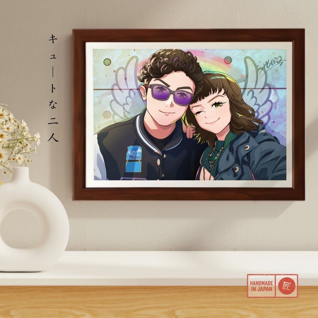 Radiant Couple Anime Style