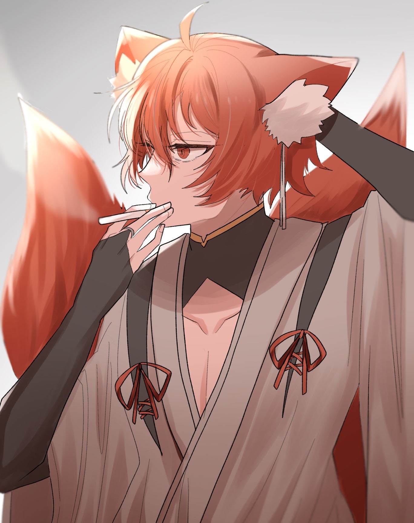 Playful Lucky Anime Art Style