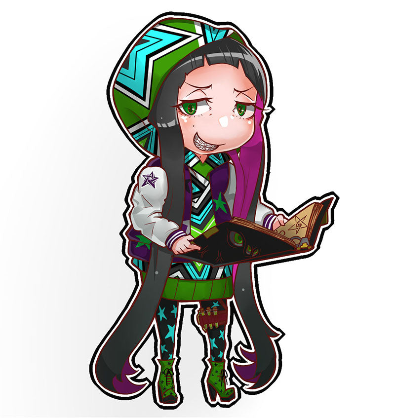 Mystic Chibi Character Art Style
