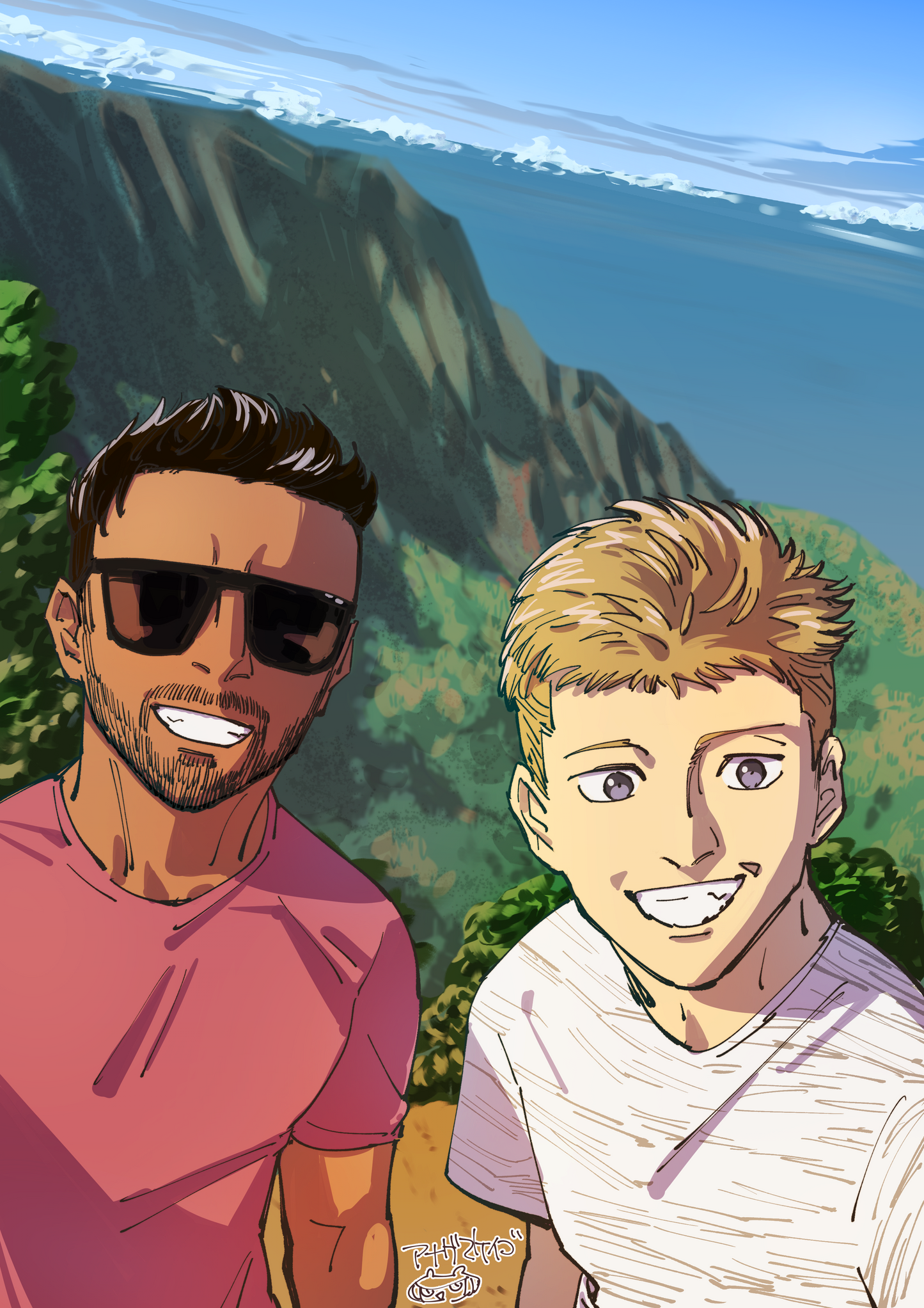 Scenic Anime Journey Style