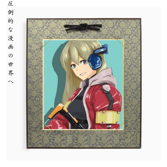 Bold Anime Portrait with Contemporary Style