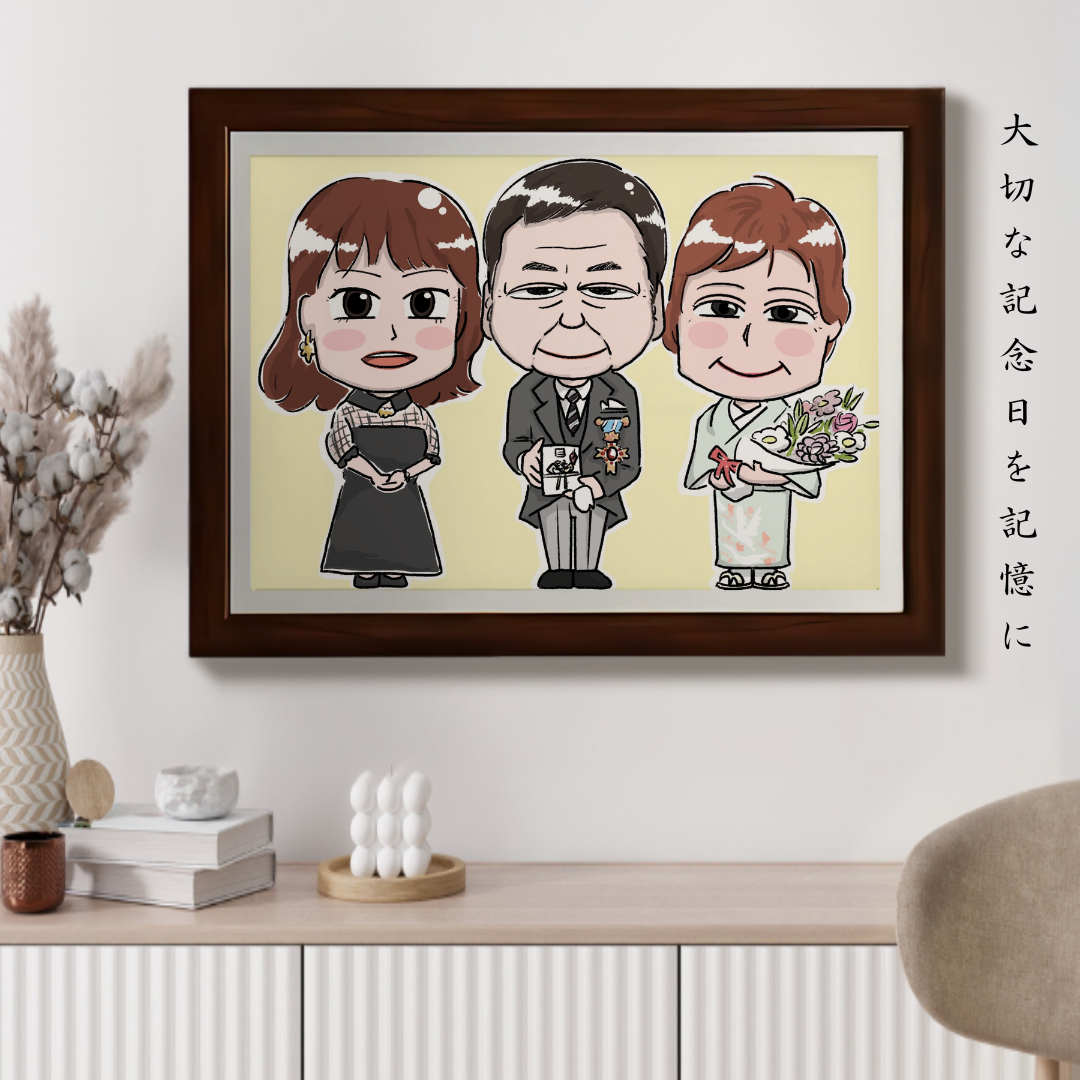 Chibi Caricature Anime Style