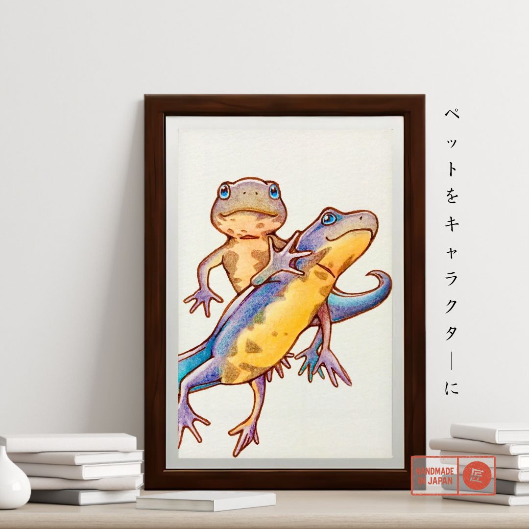 Whimsical Pet-to-Anime Style