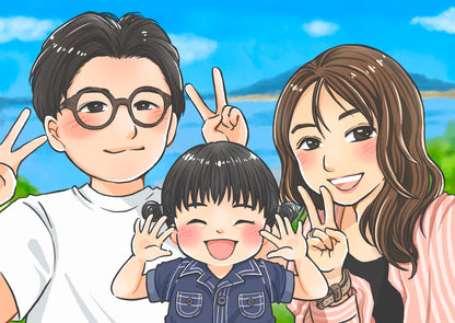Warm Family Memory Style