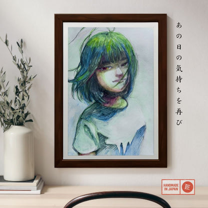 Rich Brushstroke Manga Style