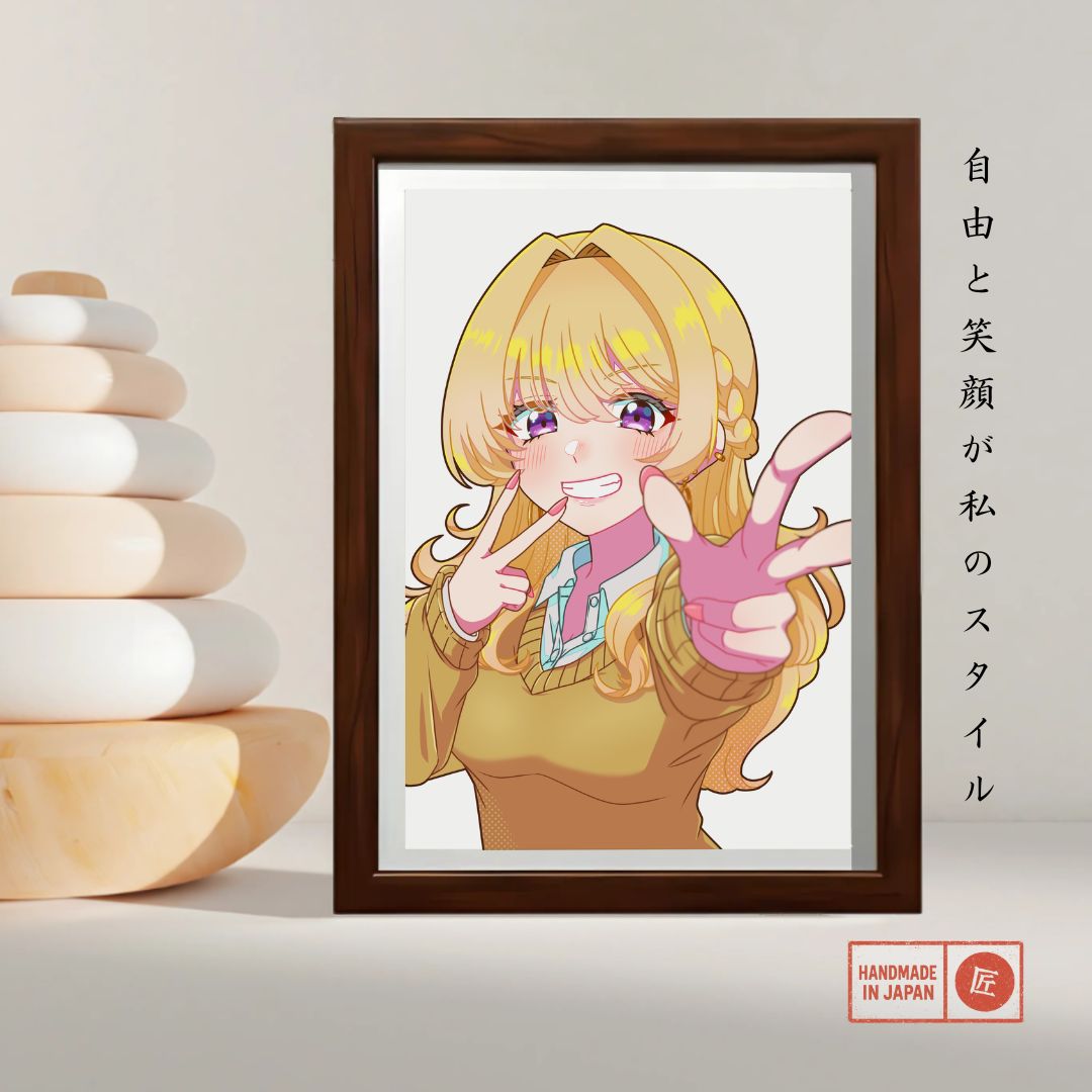 Playful Anime Character Art Style