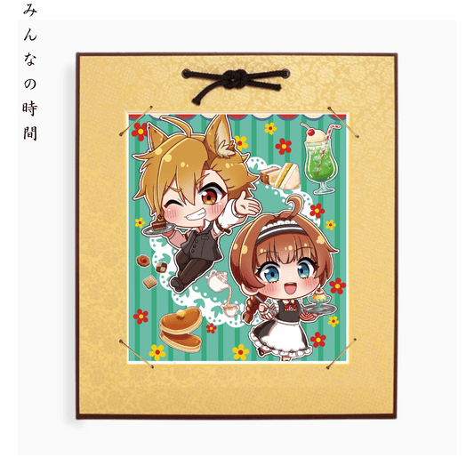 Festive Chibi Celebration Art Style
