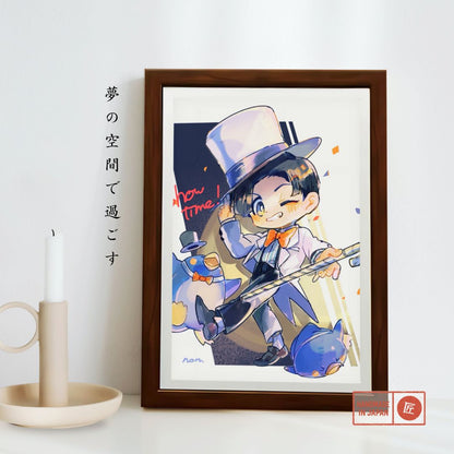 Playful Chibi Character Art Style