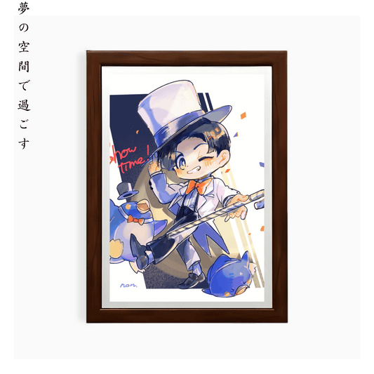 Playful Chibi Character Art Style
