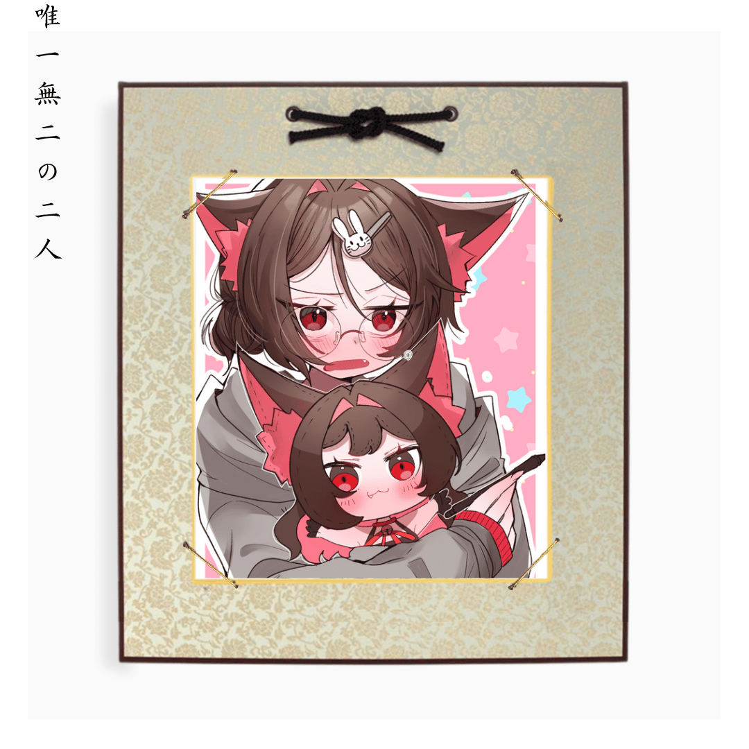 Expressive Duo Anime Art Style