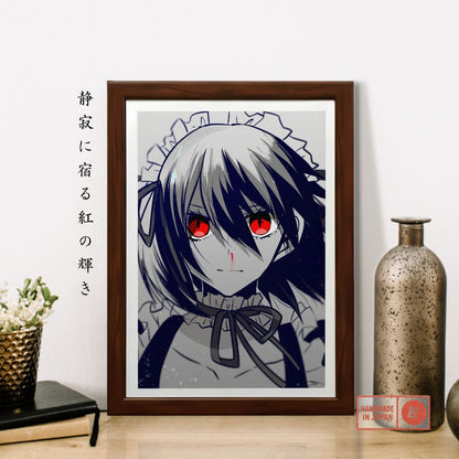 Monochrome Gothic Anime Art Style