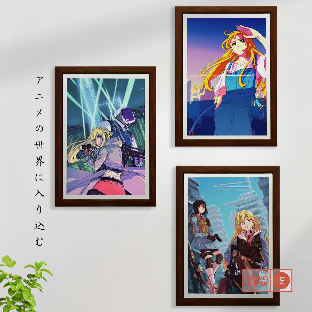 Dynamic Action Anime High-Energy Style