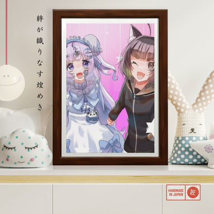 Radiant Friendship Anime Art Style