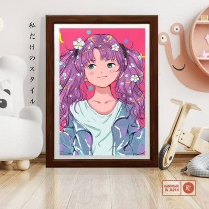 Expressive Pop Portrait Art Style
