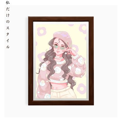 Elegant Fantasy Portrait Art Style