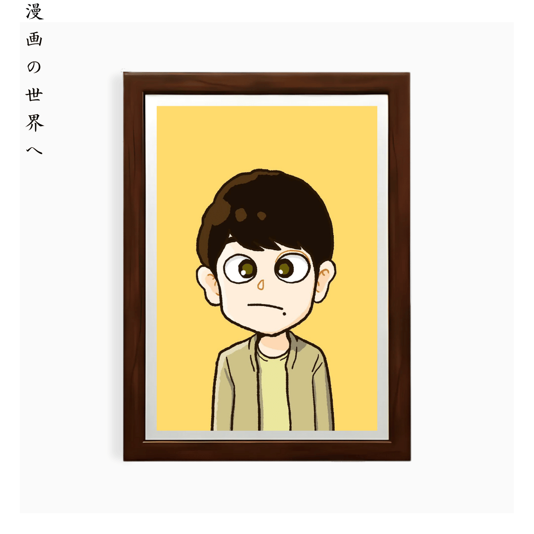 Minimalist Chibi Portrait – Bold and Simplified Anime Style
