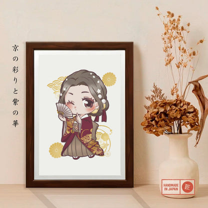 Nostalgic Kimono Chibi Style