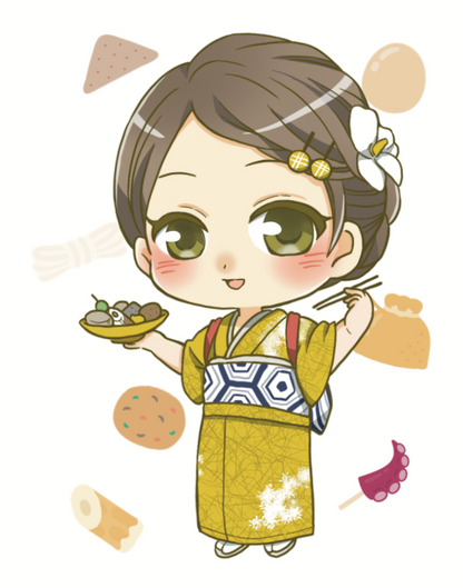 Nostalgic Kimono Chibi Style