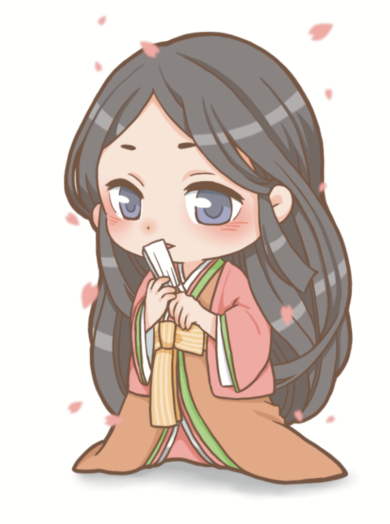 Nostalgic Kimono Chibi Style