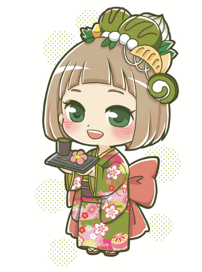 Nostalgic Kimono Chibi Style